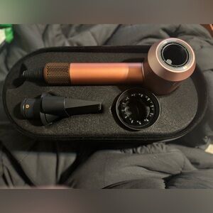 Special edition Dyson supersonic hair dryer in amber silk